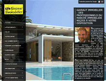 Tablet Screenshot of gairautimmobilier.com
